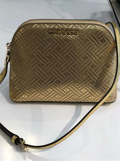 michael kors adele backpack gold|Adele Pebbled Leather Crossbody Bag .